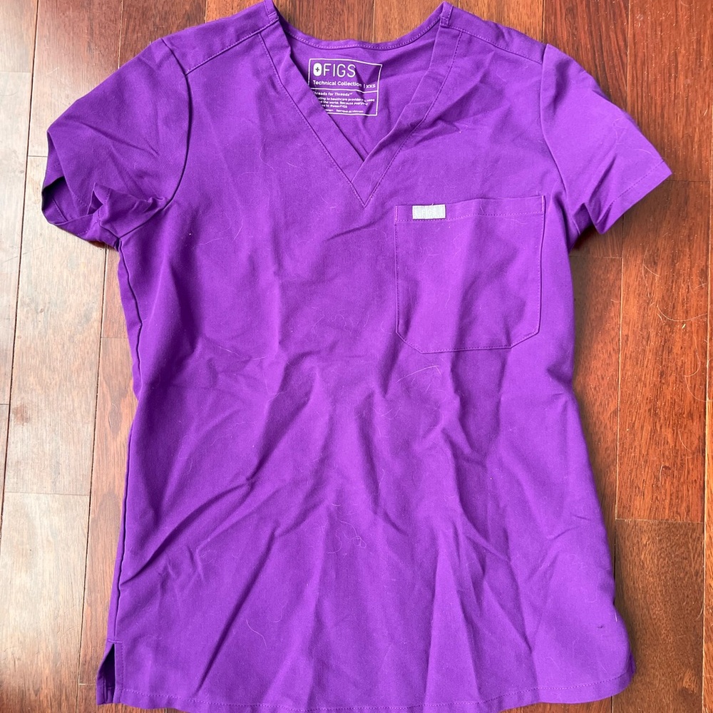 FIGS Women's Purple Top